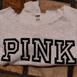 PINK Victoria Secret Off Shoulder Sweatshirt
